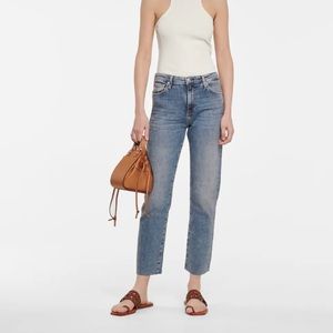 AG The Isabelle - high rise straight jeans